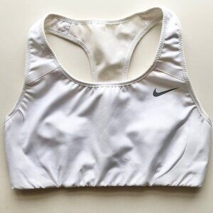 NIKE White Sports Bra